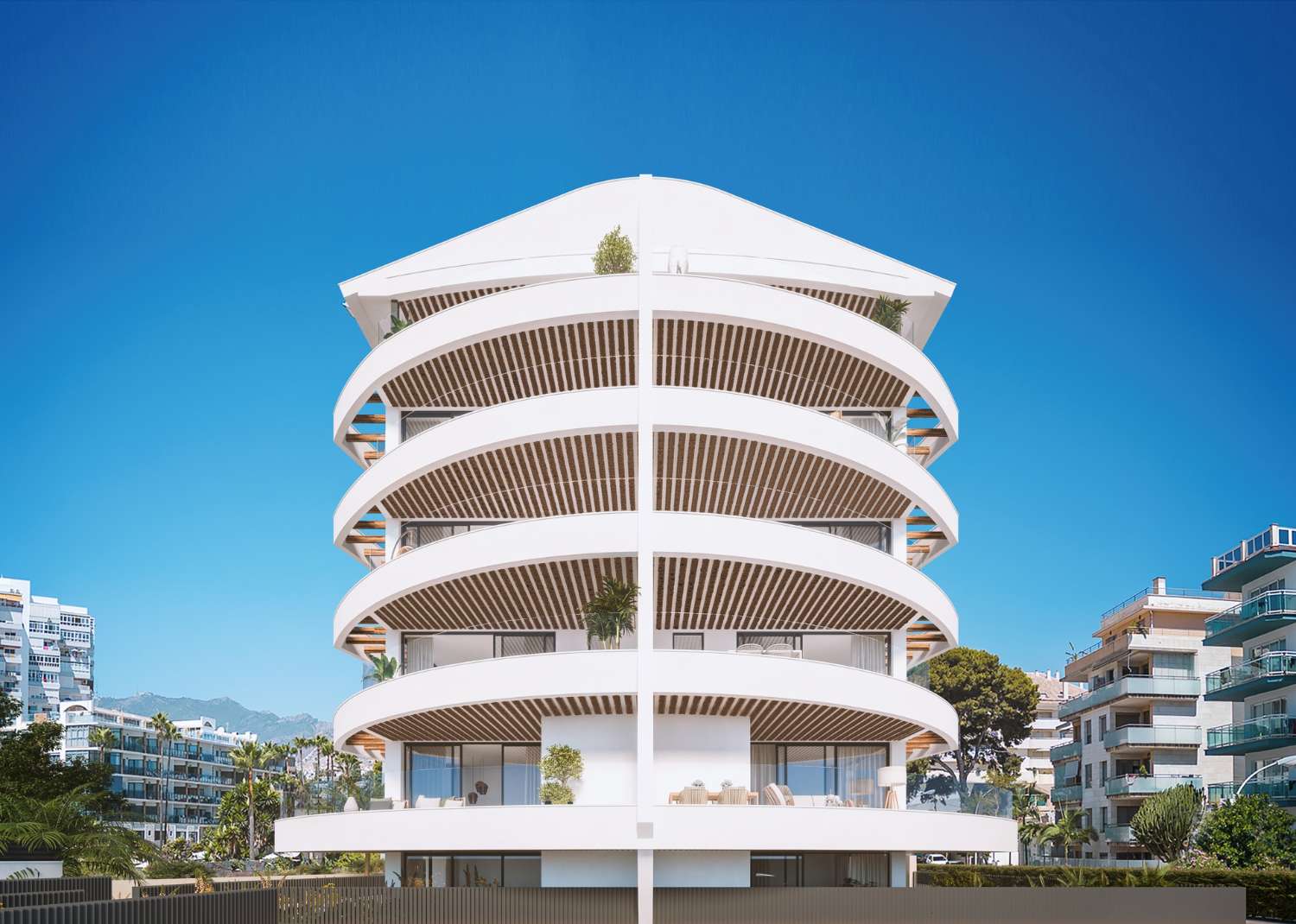 Excelente edificio de nueva construcción a un paso de Puerto Marina, Benalmádena!