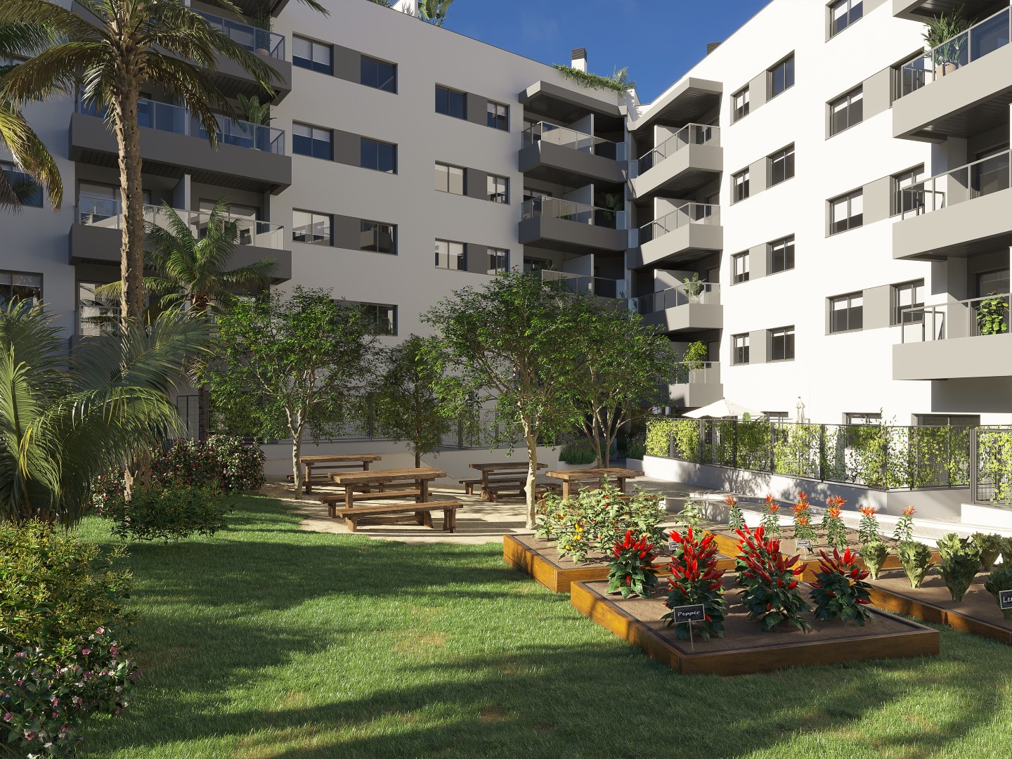 Excellent new construction apartments in Las Lagunas, Mijas Costa!