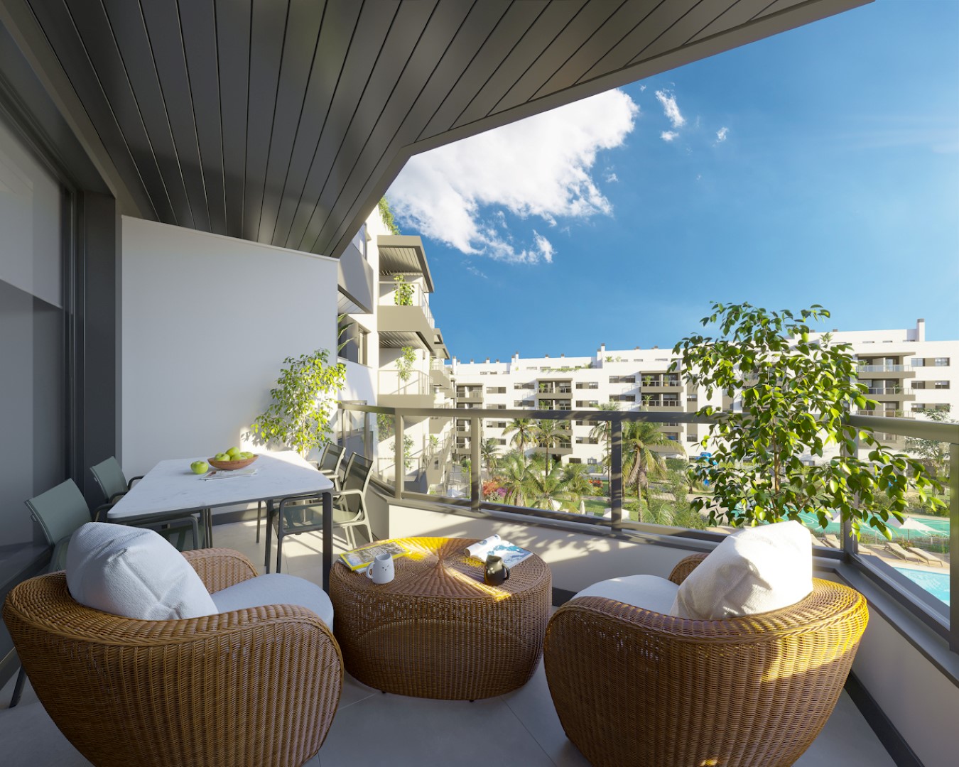 Excellent new construction apartments in Las Lagunas, Mijas Costa!