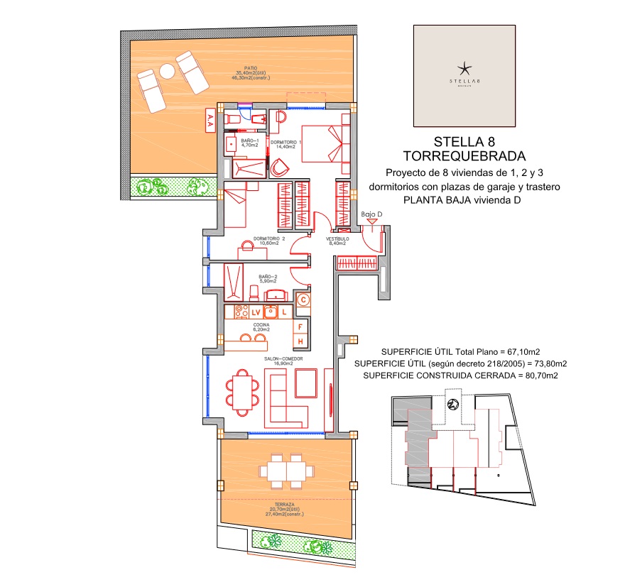 Excellents appartements à 300 mètres de la plage !