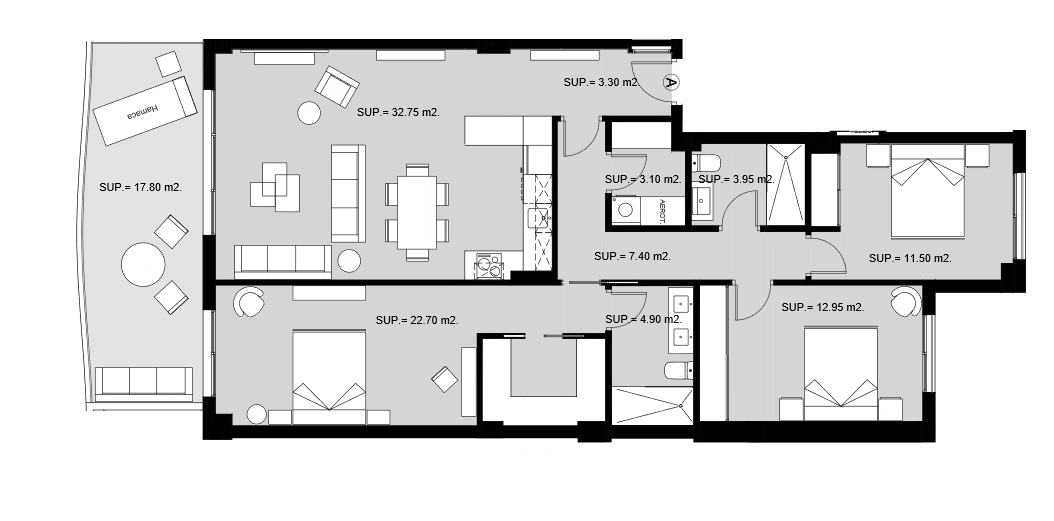 Spacious under construction apartments in Mijas Costa!