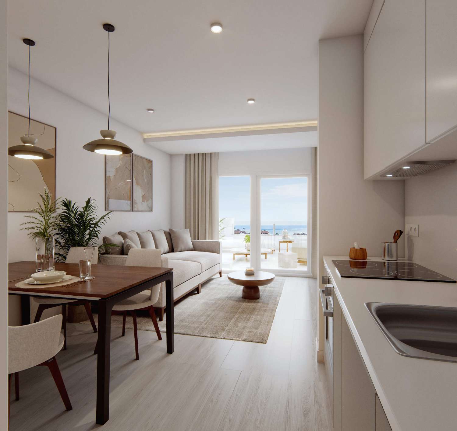 Excellent development of 3 bedroom apartments in Torreblanca, Fuengirola!