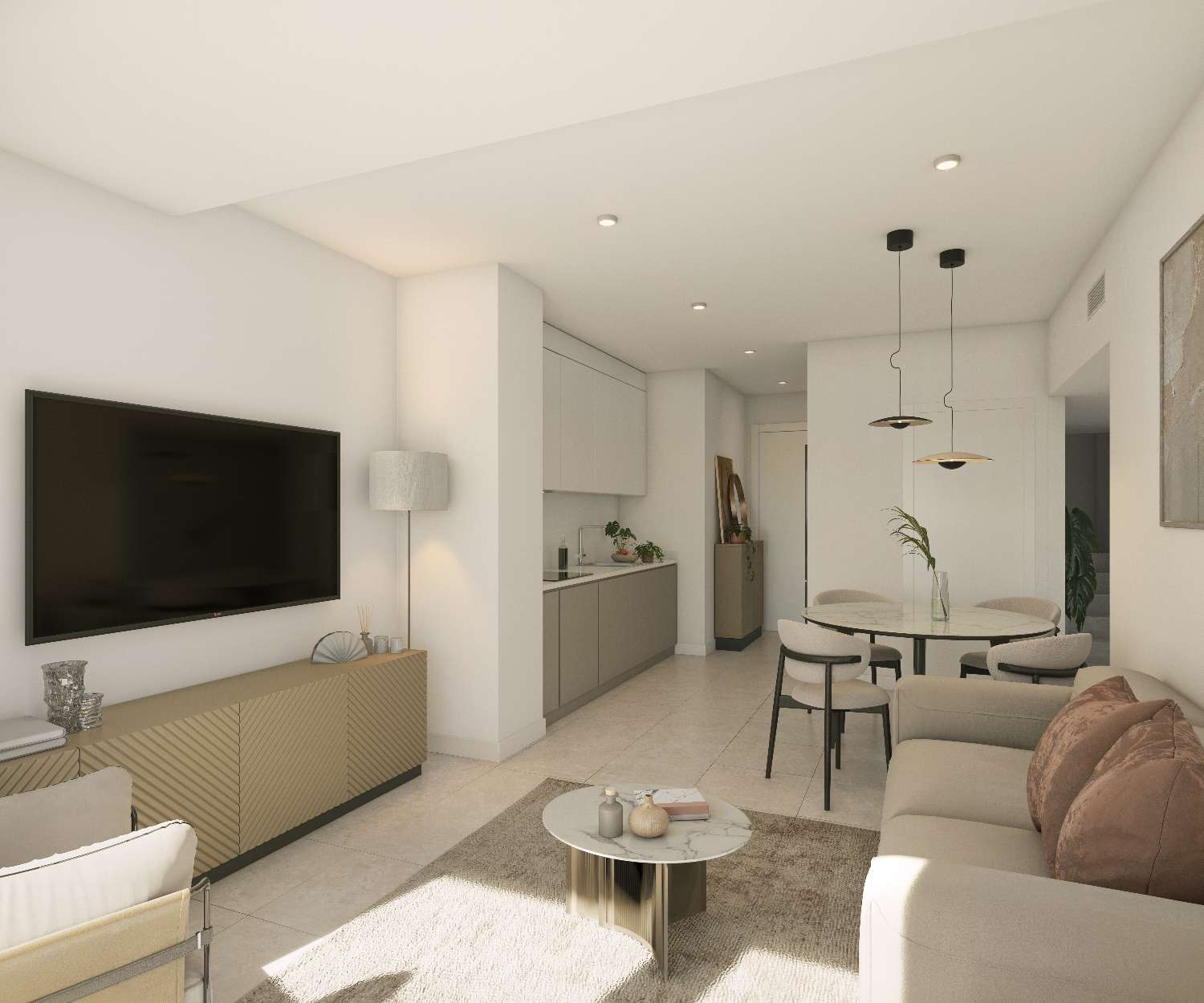 Excellent development of 3 bedroom apartments in Torreblanca, Fuengirola!