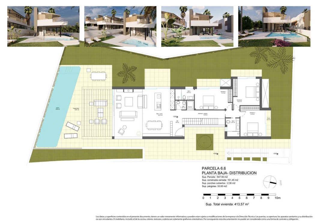 Impressionnantes villas de nouvelle construction dans la région de Higuerón!